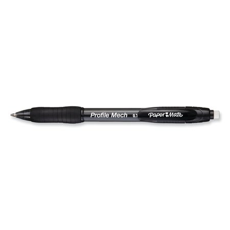 PAPER MATE Profile Mechanical Pencils, 0.7 mm, HB (#2), Black Lead, Black Barrel, PK36 PK 2101947